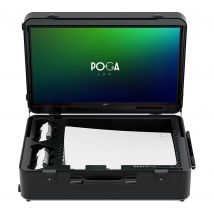 INDI GAMING POGA LUX PS5 Full HD 23.8" Gaming Monitor & Case - Black, Black