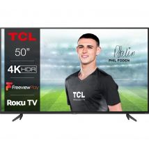 65" TCL 65RP620K Roku  Smart 4K Ultra HD HDR LED TV, Black