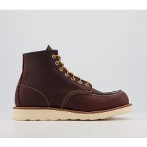 Redwing Work Wedge Boots BROWN LEATHER,Braun