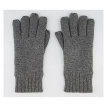 UGG Knitted Gloves With Palm Patch METAL,Grey,Blue