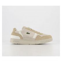Lacoste T-clip222 Trainers  NATURAL OFF WHITE,White