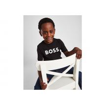 BOSS Large Logo T-Shirt Children - Black, Black