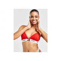 Tommy Jeans Brassière Triangle Heritage Femme - Red, Red