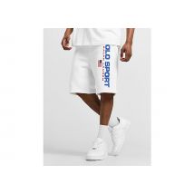 Polo Ralph Lauren Large Logo Fleece Shorts - White- Heren, White