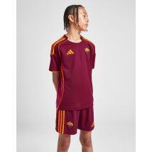 adidas Short Domicile AS Roma 2025/26 Junior - Burgundy, Burgundy