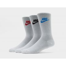 Nike calcetines Futura Essential pack de 3, White