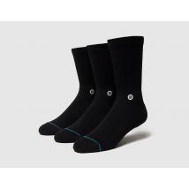 Stance pack de 3 calcetines Icon Crew, Black