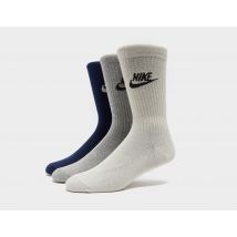 Nike 3-Pack Sportswear Everyday Crew Socks, Grey