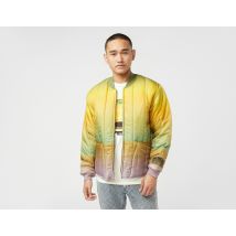 Pleasures Incense Puffer Work Jacket, Yellow