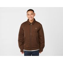 Fred Perry chaqueta Quilted Zip Through, Brown