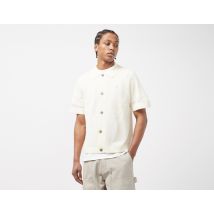 Obey camisa Tear Drop Open Knit, White