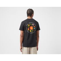 Obey City Flowers T-Shirt, Black