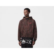 ICECREAM Woodgrain Zip Hoodie, Brown