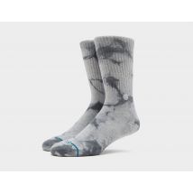Stance Icon Dye Crew Socks, Grey