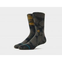 Stance Shaolin Slums Crew Socks, Black