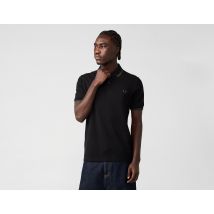 Fred Perry Twin Tipped Short Sleeve Polo Shirt, Black