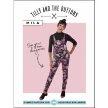 Tilly and the Buttons Paper Sewing Pattern Mila Dungarees