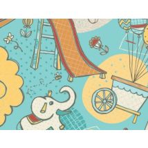 Camelot Fabrics 100% Cotton Poplin Fabric Aqua