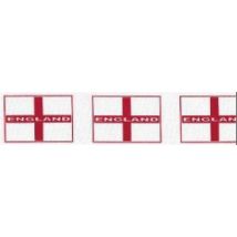 Berisfords St George Cross Ribbon (Value Roll) 1 Multicoloured