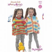 Stylecraft Merry Go Round Knitting Pattern 8969