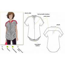 Style Arc Paper Sewing Pattern Maggie Shirt