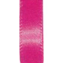 Berwick Offray Single Face Satin Ribbon Shocking Pink