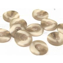 Dill Round Chunky Buttons (Value Pack) Cream