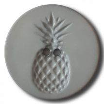 Dill Round Pineapple Buttons (Value Pack) Grey