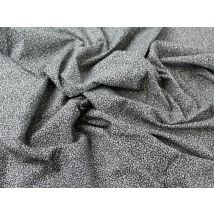 John Louden 100% Cotton Fabric White on Black