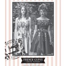 Sew La Di Da Vintage Paper Sewing Pattern French Gypsy Dress