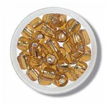 Trimits Glass E Beads (Value Pack of 5) Gold