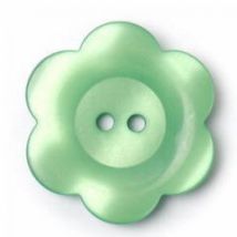 Crendon Flower Buttons (Value Pack) Green