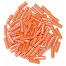 Craft Factory Glass Bugle Beads Apricot