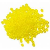 Craft Factory Frosted Rocailles Beads Yellow