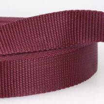 Stephanoise Polypropylene Webbing Burgundy