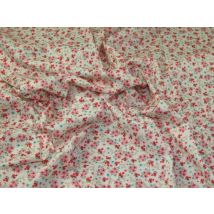 Rose and Hubble 100% Cotton Poplin Fabric Coral