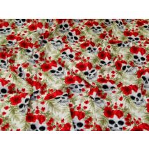 Rose and Hubble 100% Cotton Poplin Fabric Red