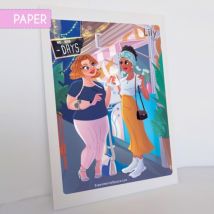 Experimental Space Paper Sewing Pattern Lily Top