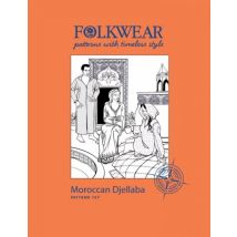 Folkwear Patterns Paper Sewing Pattern Moroccan Djellaba Caftan