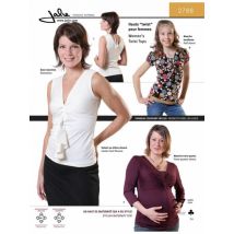 Jalie Paper Sewing Pattern 2788 Twist Tops