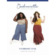 Cashmerette Paper Sewing Pattern Saybrook Tank