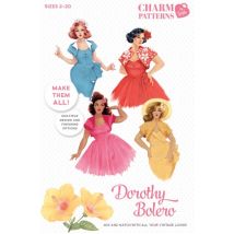 Charm Patterns Paper Sewing Pattern Dorothy Bolero