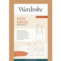 Wardrobe By Me Paper Sewing Pattern Asta Jersey Dress