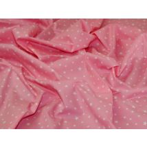 Rose and Hubble 100% Cotton Poplin Fabric Pink
