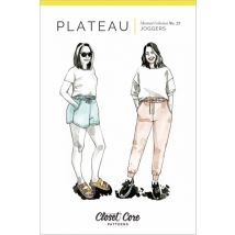 Closet Core Patterns Paper Sewing Pattern Plateau Joggers