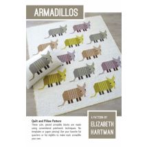 Elizabeth Hartman Quilting Pattern Armadillos Quilt