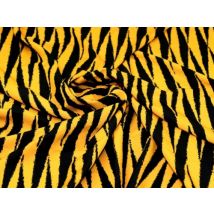 John Kaldor Hermione Crepe Fabric Black & Mustard