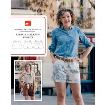 Liesl + Co Paper Sewing Pattern Lisboa Walking Shorts