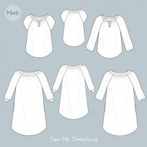 Sew Me Something Paper Sewing Pattern Imogen Top & Dress