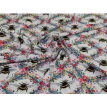 Minerva Exclusive Bumble Cottage Viscose Challis POD Fabric